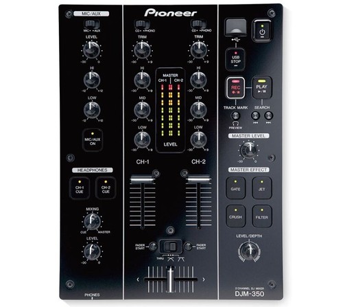 Pioneer djm 350 channel dj - pioneer, 2-channel